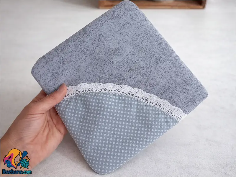 دوخت دستگیره فانتزی بدون نوار اریب در خانه