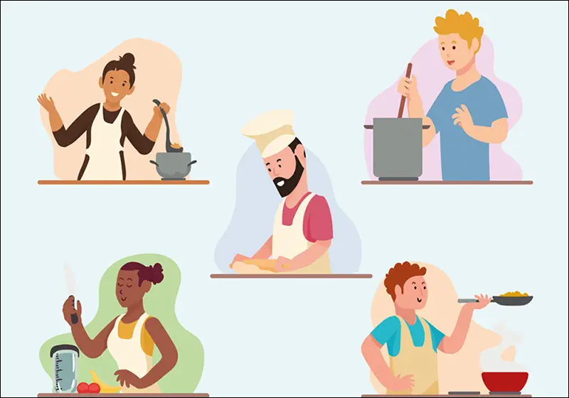 ترفند کلاس آشپزی کلیدهنر