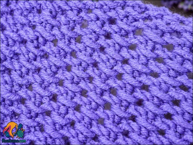 بافت پترن سه تایی شیک و برجسته - پشت کار