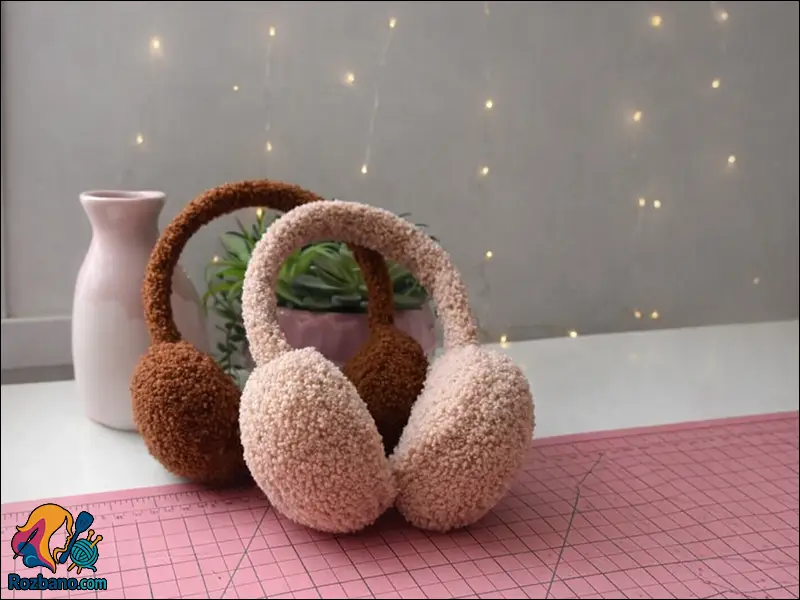 دوخت گوش گیر خوش فرم زنانه با الگو ساده