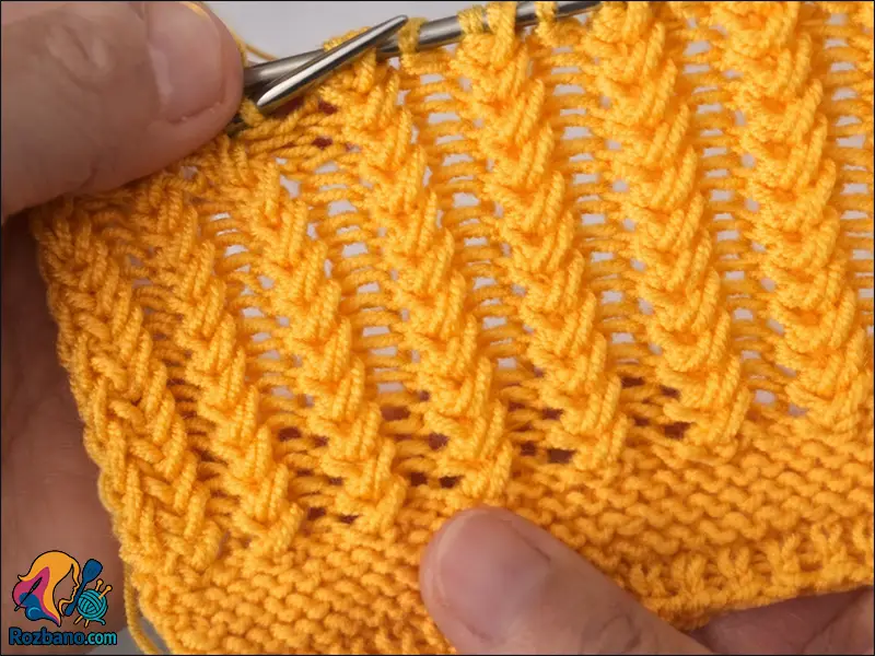 بافت پترن دومیل بافی همه پسند با مدل دومیل بافی جدید