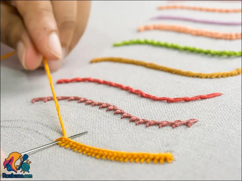 یادگیری انواع کوک با دست برای دوخت و دوز بی نقص و تمیز