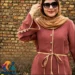 دوخت مانتو بهاره شیک در خانه با کمترین پارچه