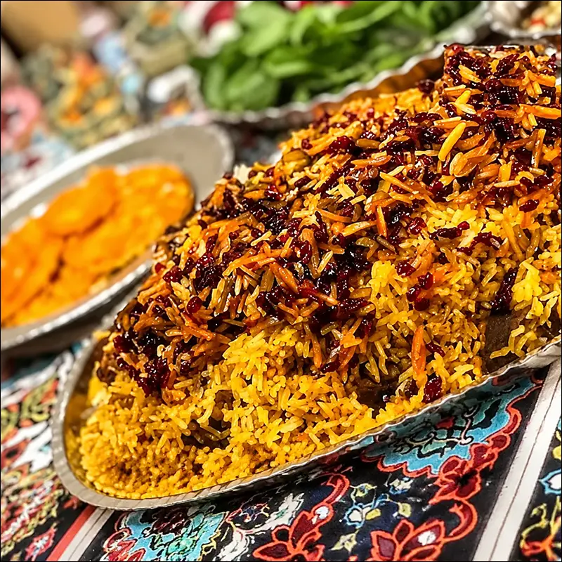 طرز تهیه لپه پلو سنتی کرمانی مرحله به مرحله