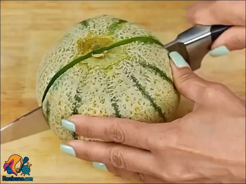 آموزش درست کردن دسر خنک تابستانی با بستنی و طالبی مجلسی