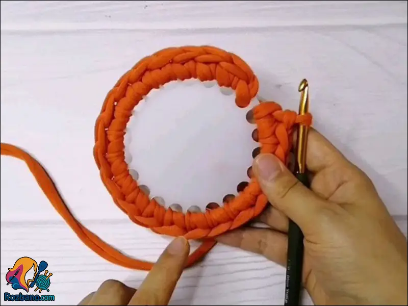 دورگیری کفی در بافت طنابی دوبل