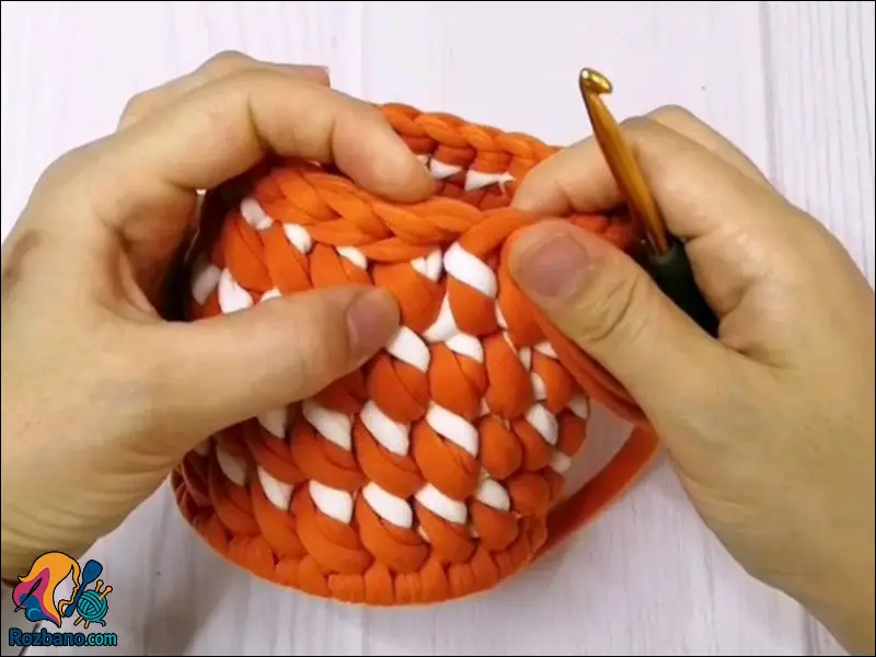 نمونه نهایی بافت مدل طنابی دوبل