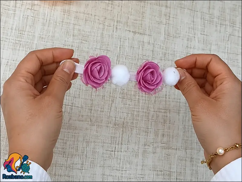 دوخت اسکرانچی مو شیک با آموزش رایگان