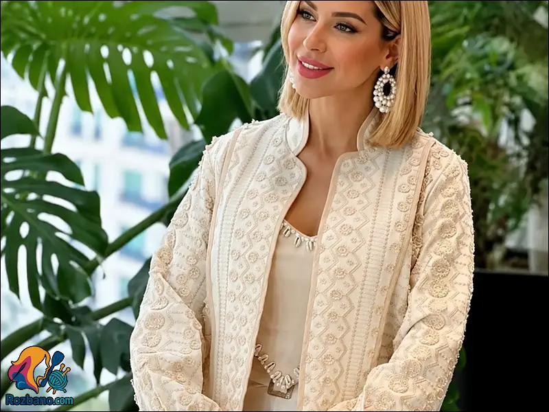 راهنمای کامل دوخت یقه ستاره ای شیک و حرفه ای در خانه
