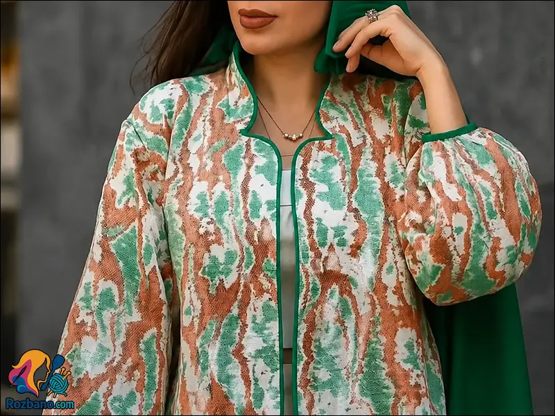 آموزش رایگان دوخت یقه ستاره ای به صورت مرحله به مرحله