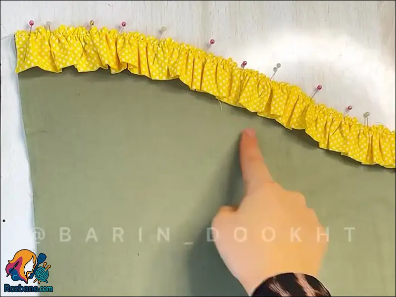 آموزش تصویری دوخت کاور پینترستی از صفر تا صد