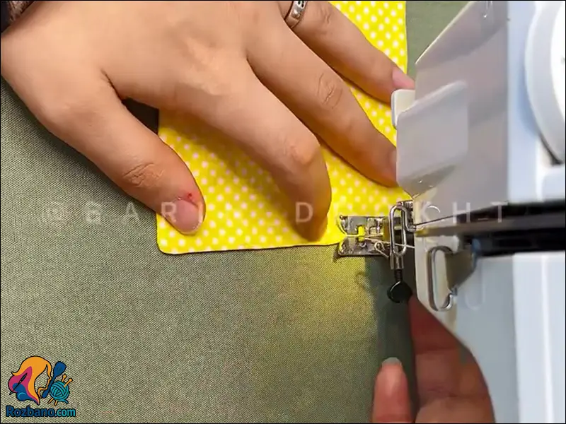 آموزش تصویری دوخت کاور پینترستی از صفر تا صد