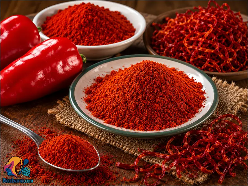 طرز تهیه پودر پاپریکا خانگی در ۵ قدم ساده