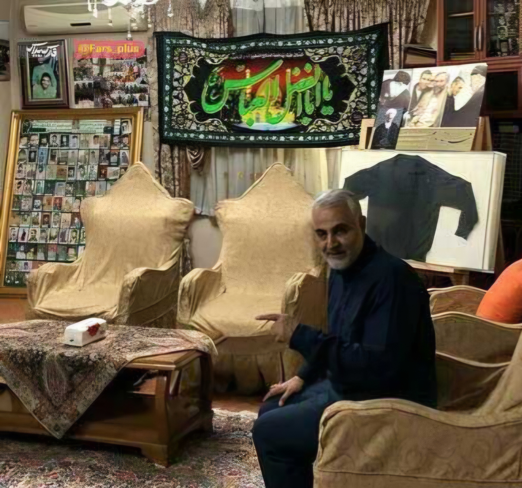 عکس | نگاهی به خانه زندگی و چیدمان شیک و منحصربفرد خانه شهید قاسم سلیمانی - قاسمسلیمانی 1 1