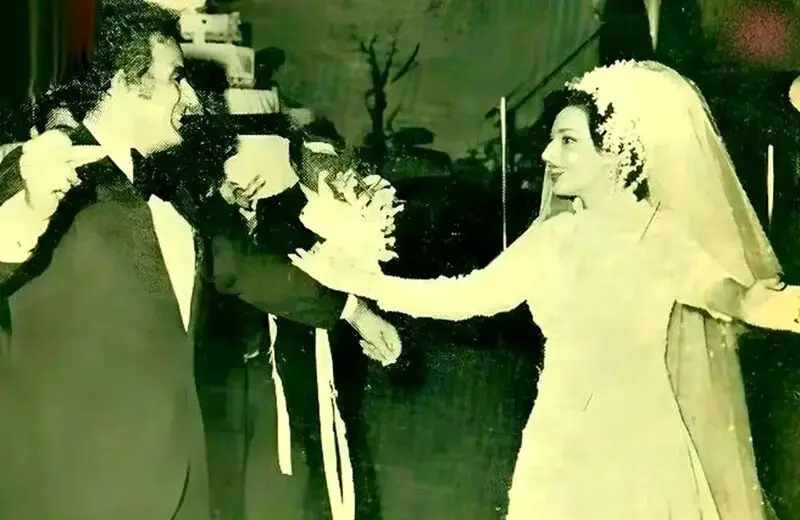 عکس / نگاهی به جشن عروسی مجلل دختر زیبای ناصر ملک مطیعی با رقص پدر با شیرین خانم / از لباس عروس فوق ملکه ای و کیک ۱۰ طبقه ... - image 1763465257524